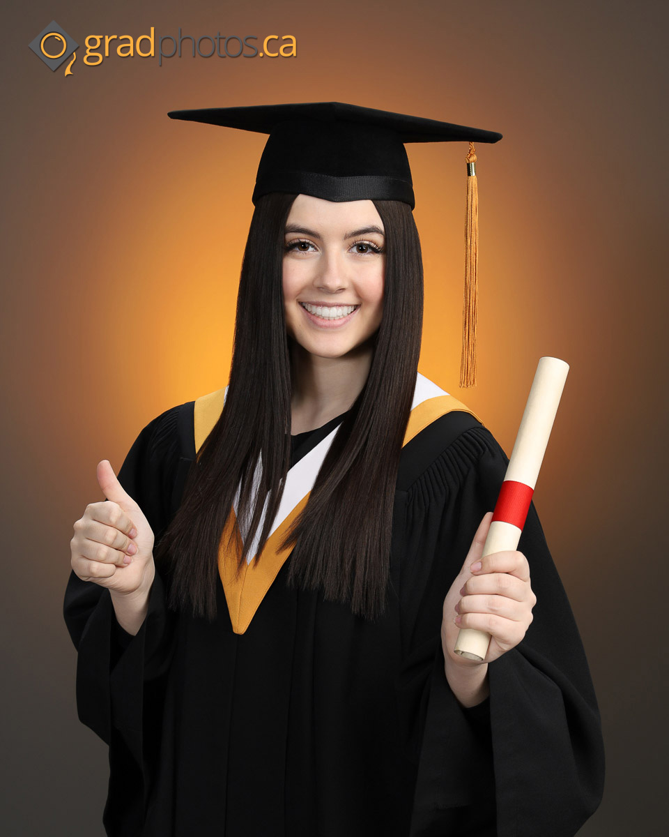 Graduation Picture of TEMPLATE Student