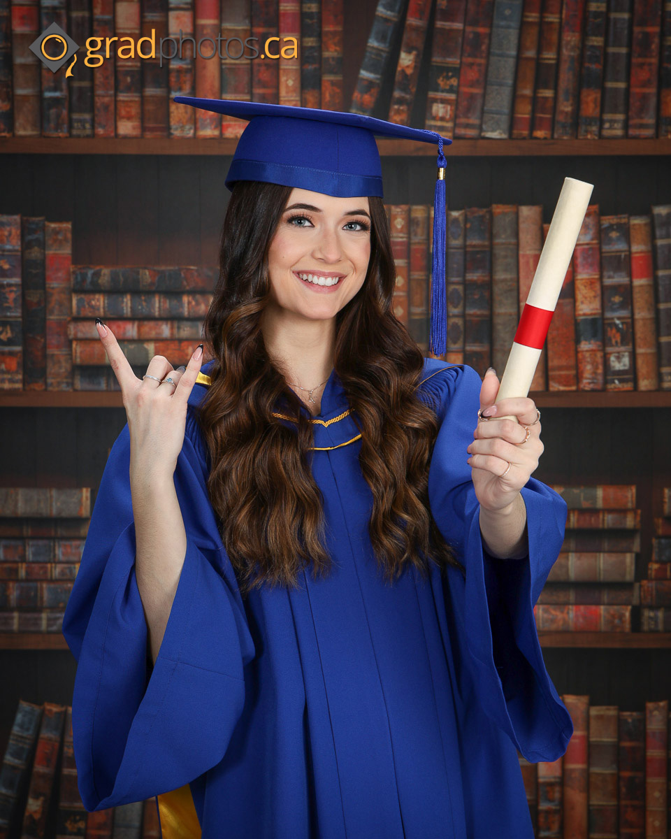 Graduation Picture of NAIT Student